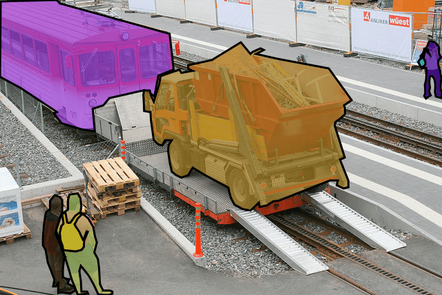 COCO dataset annotated image example